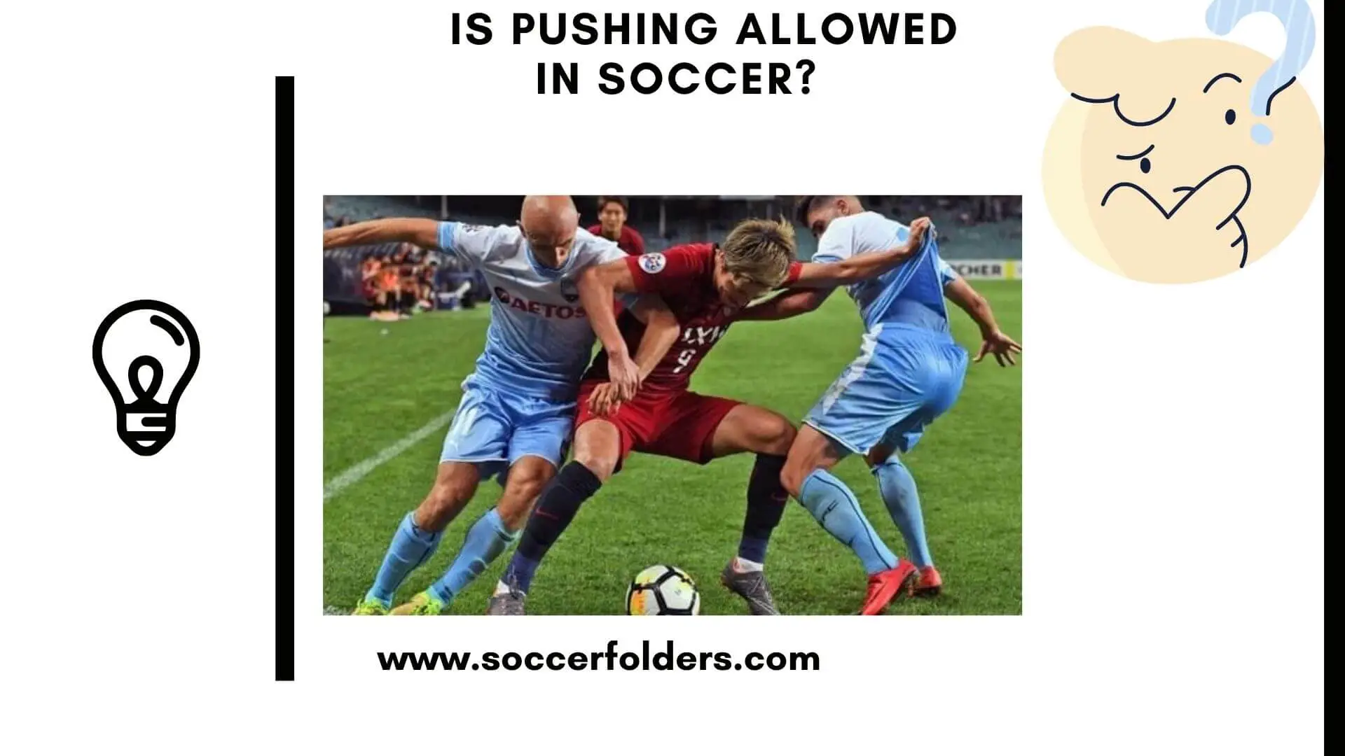 is pushing allowed in soccer - Featured Image