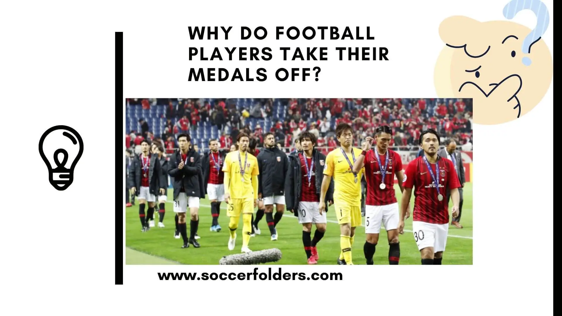 why do football players take their medals off - Featured Image
