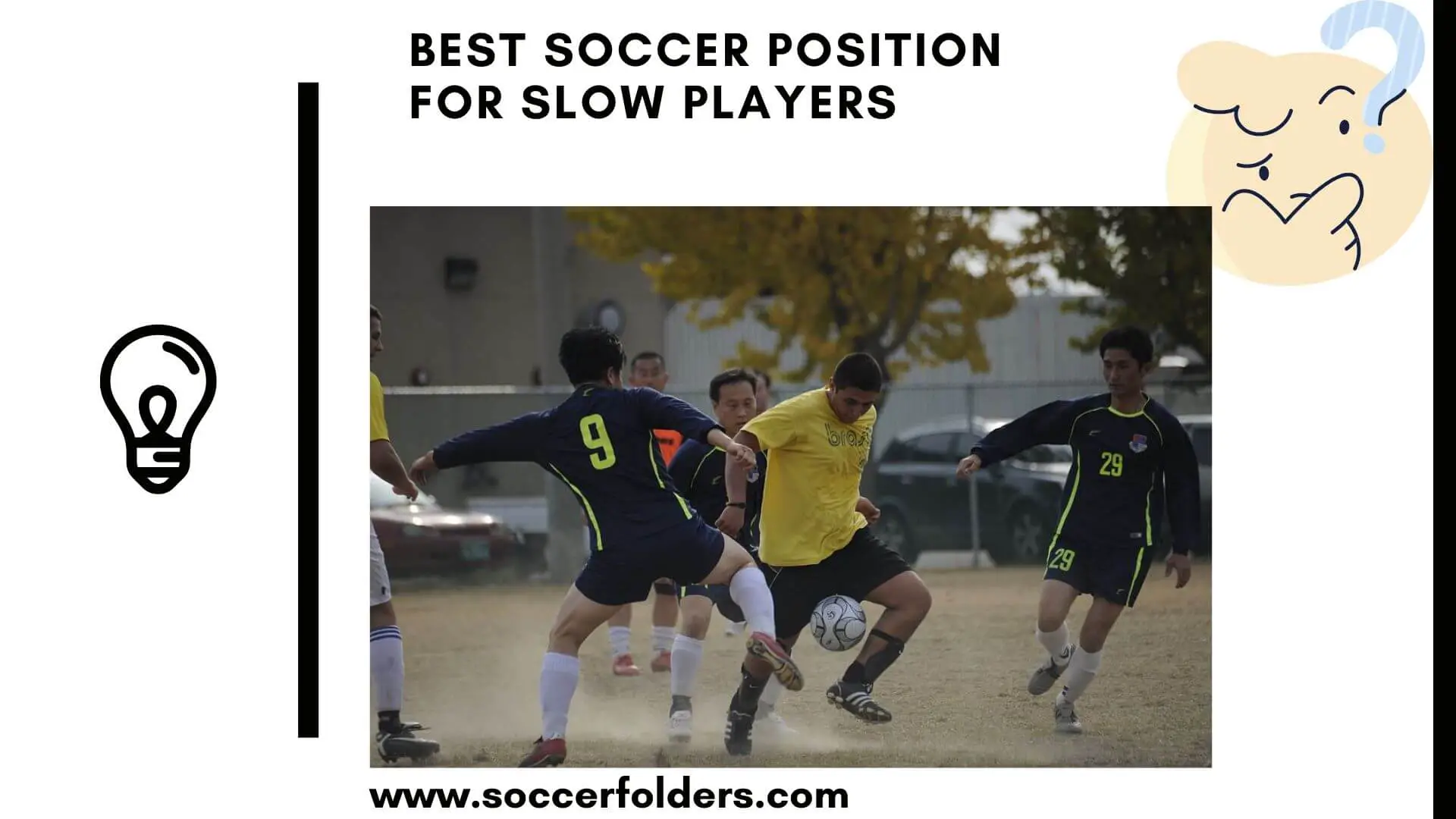 Best soccer position for slow players - Featured image