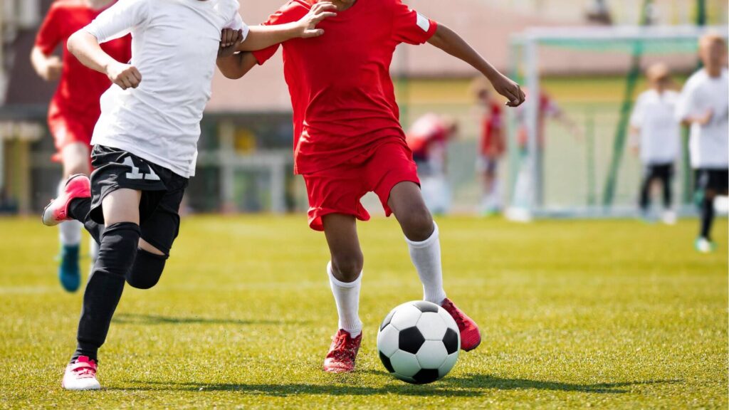 What is finishing in soccer - A player attacking the ball from an opponent