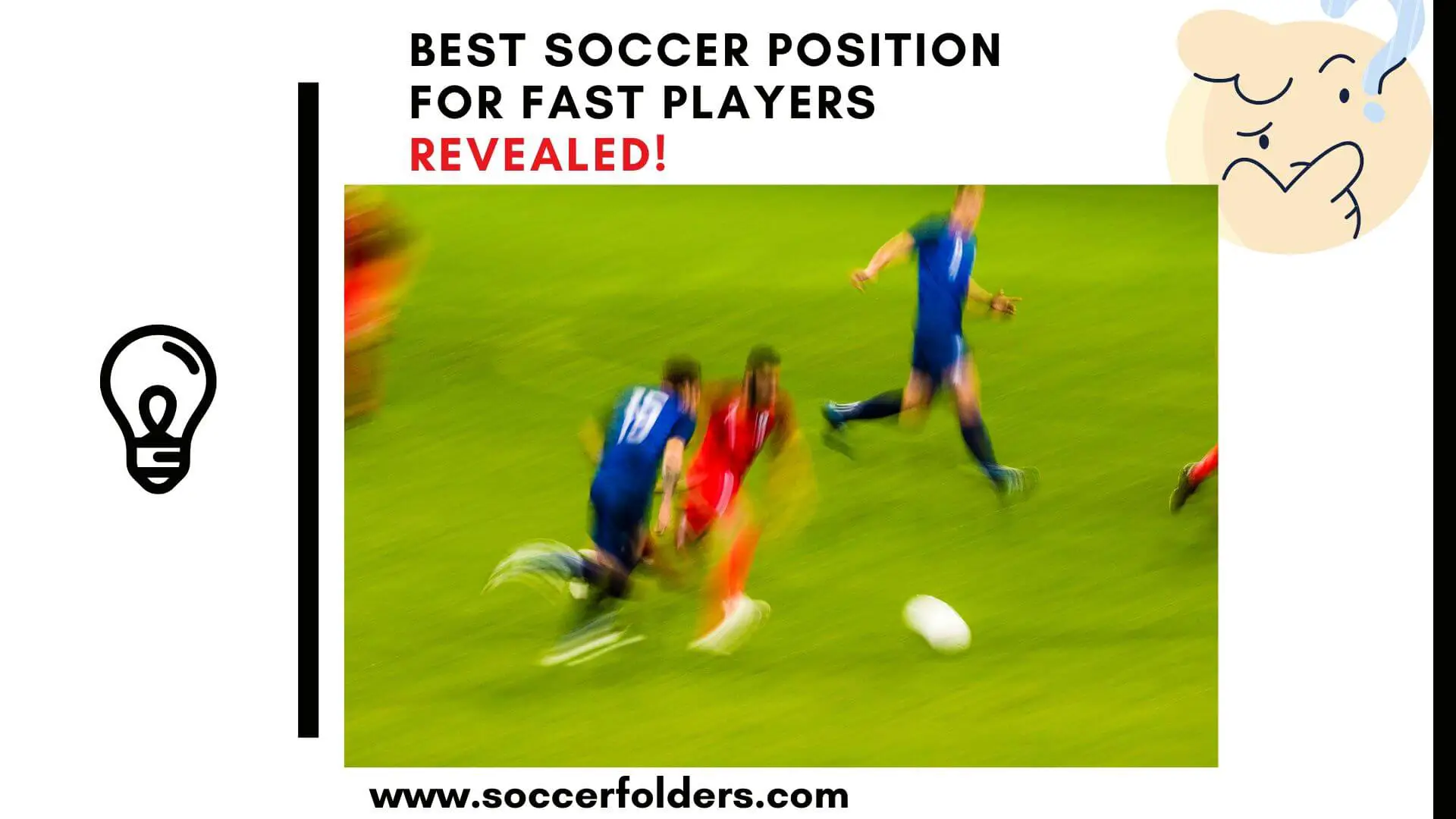 Best soccer position for fast players - Featured image