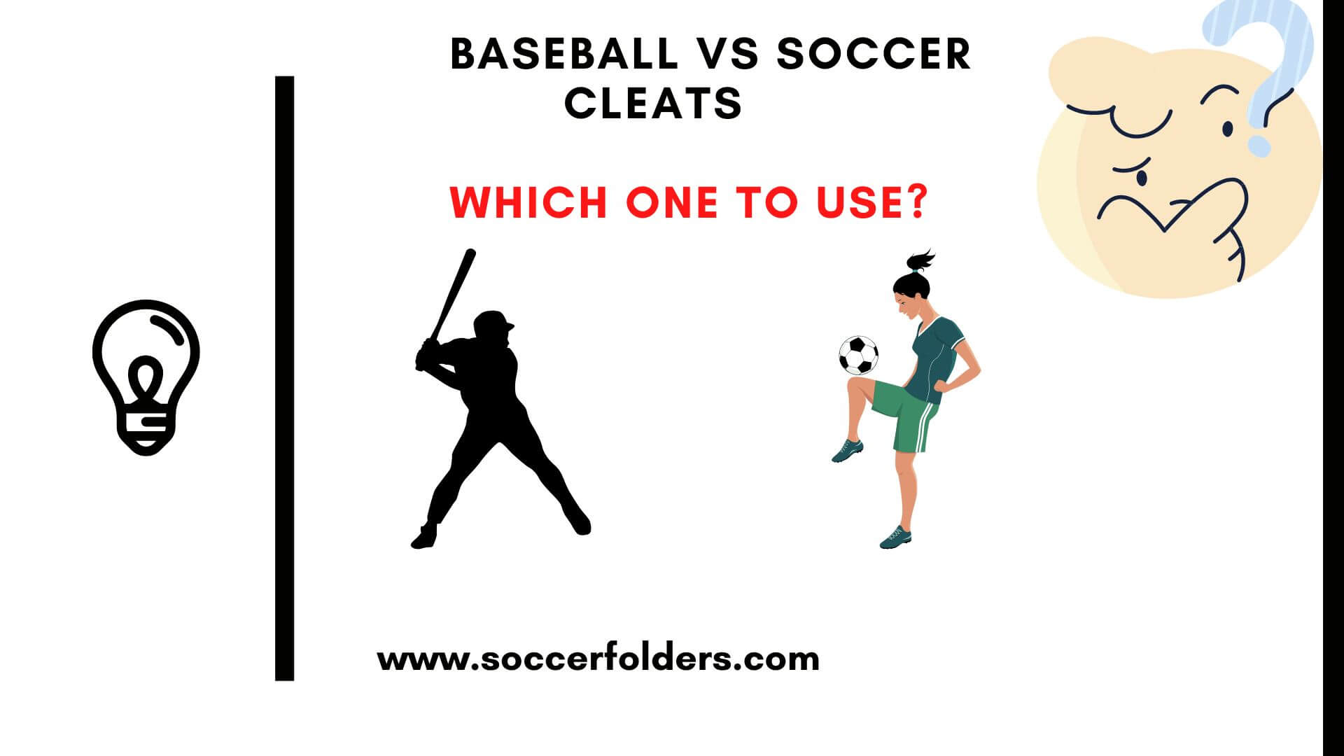Baseball cleats vs Soccer cleats - Featured Image