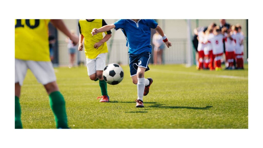 Can you play football in Cyprus - a player running with the ball