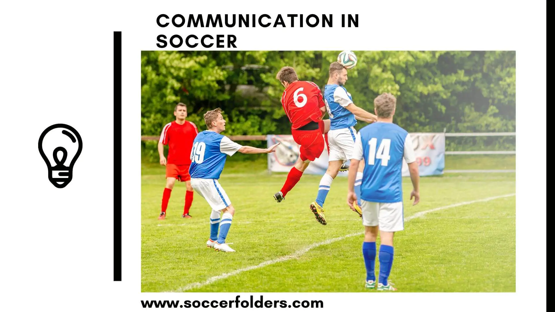 Importance of communication in soccer - Featured image