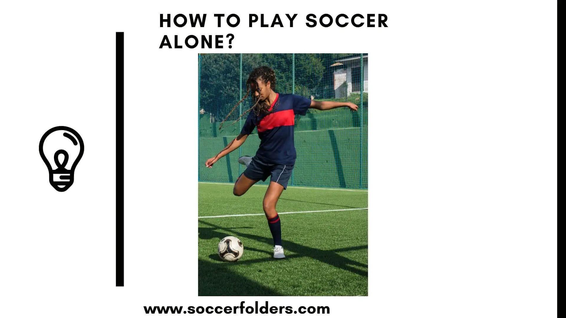 How to play soccer alone - Featured Image