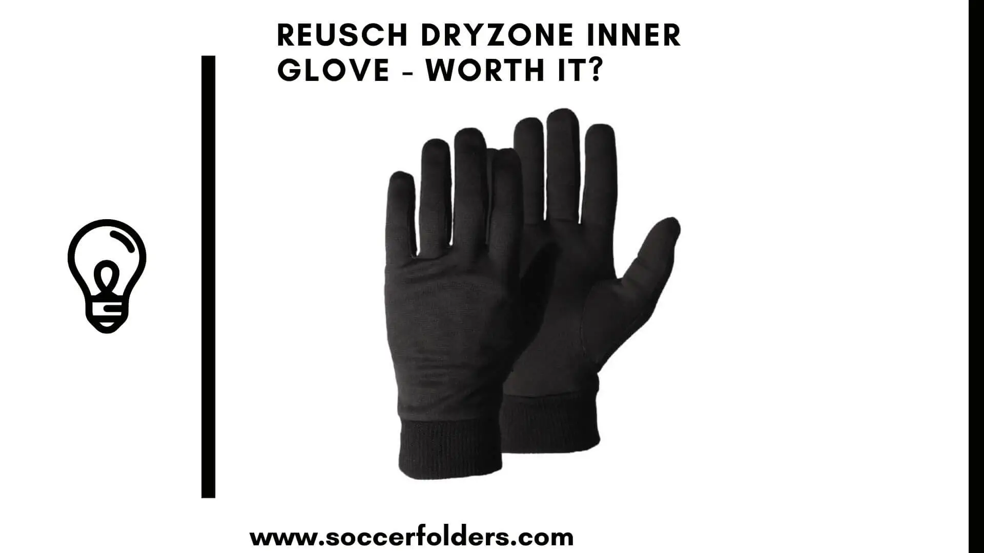 Reusch Dryzone Inner Glove - Featured Image