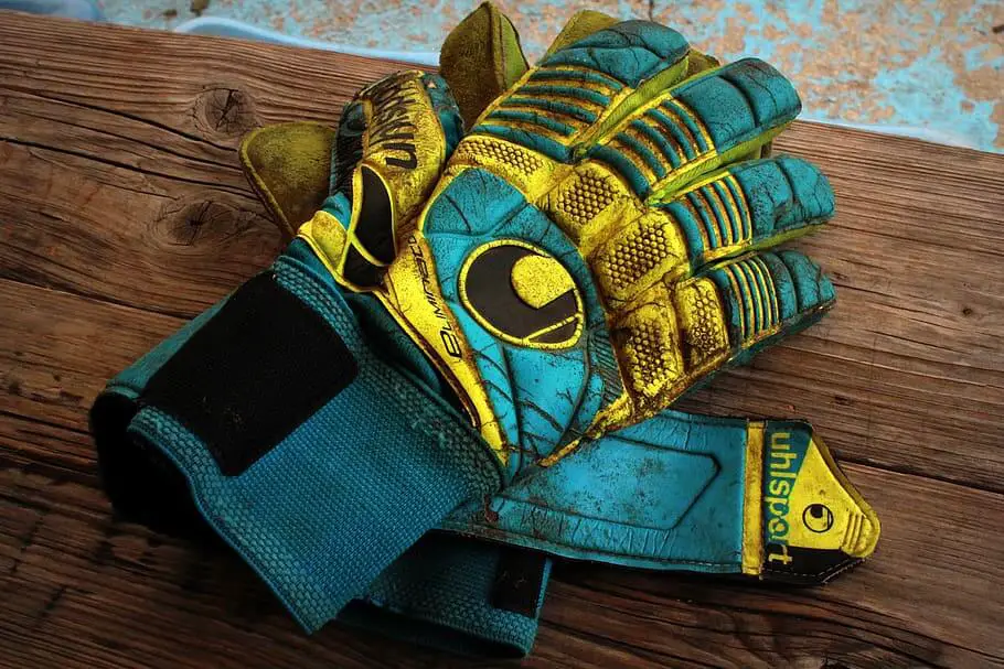 How to Keep Goalie Gloves from Smelling - A dirty soccer goalkeeper glove