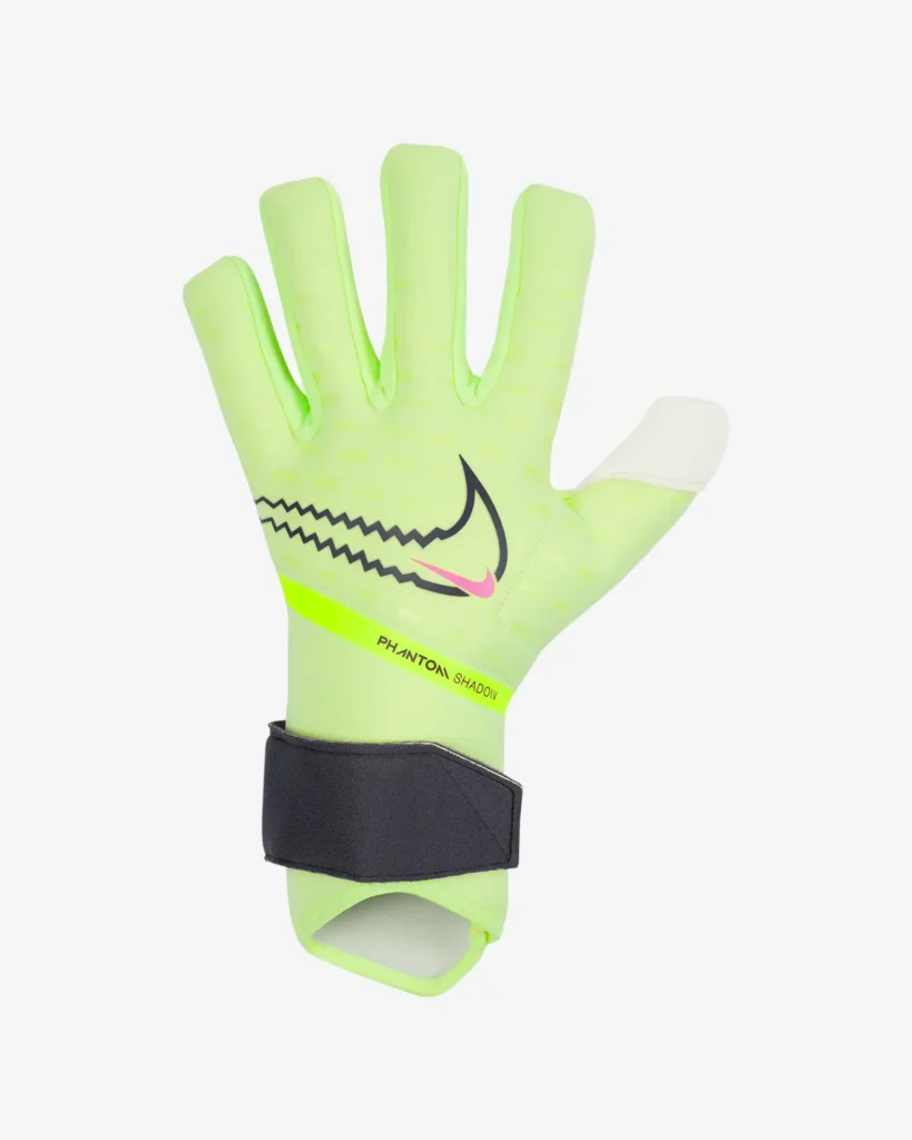 Best goalkeeper gloves for cold weather - Nike phantom shadow green colour