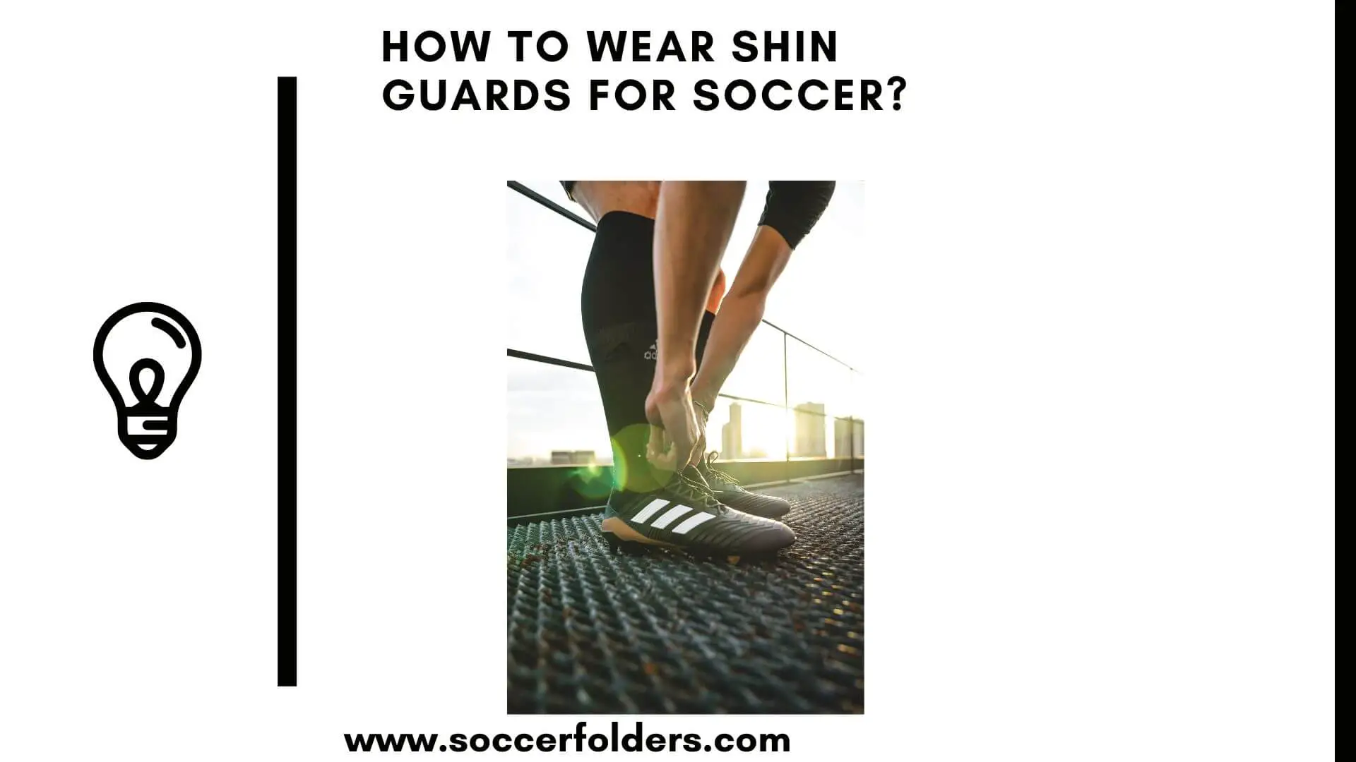 How to wear shin guards for soccer - Featured image