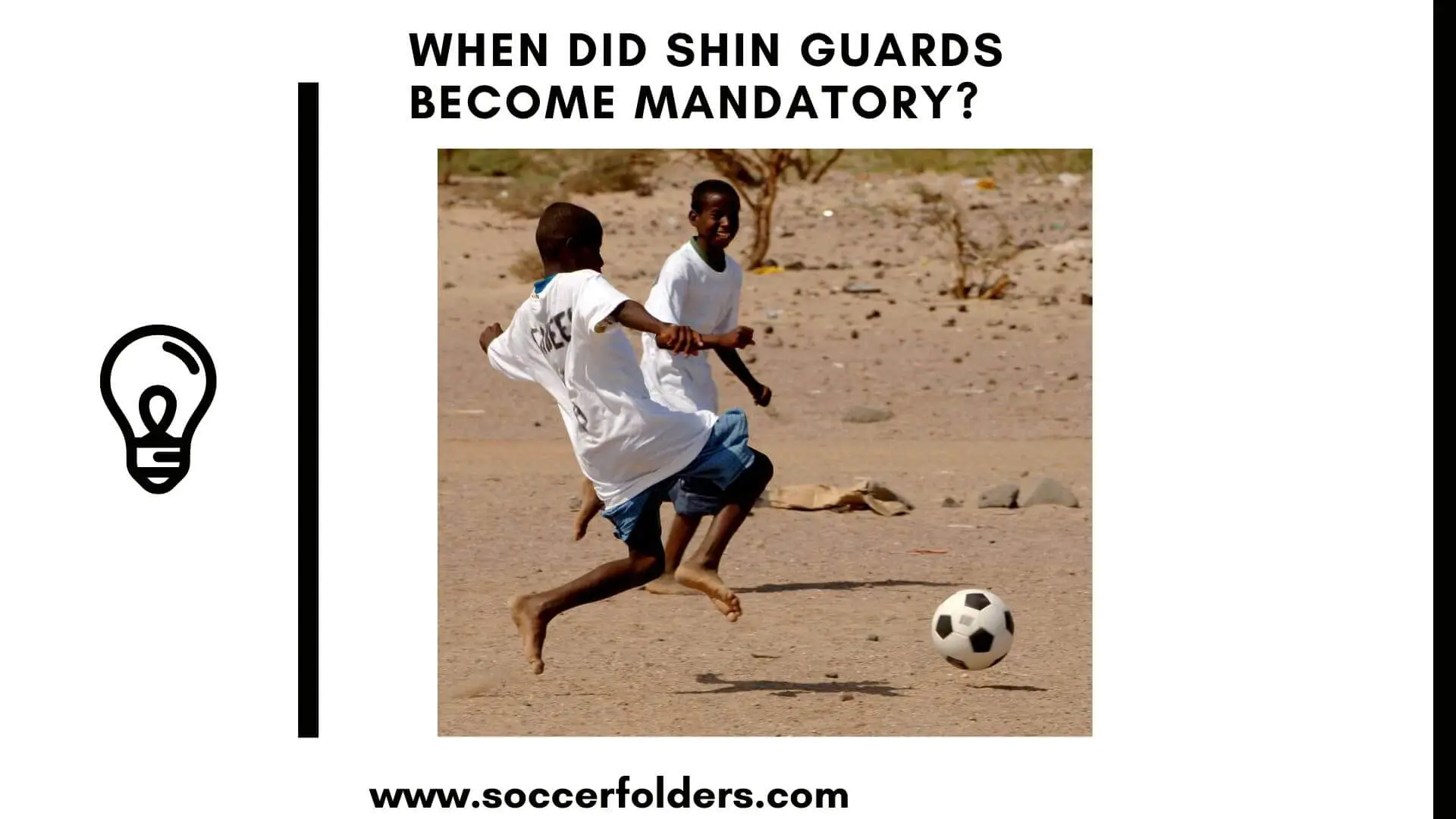 When did shin guards become mandatory in soccer - Featured image