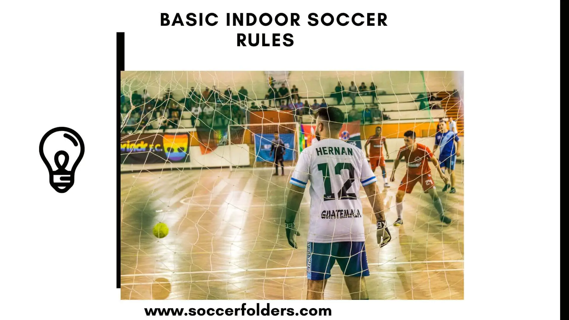 Basic indoor soccer rules - Featured image