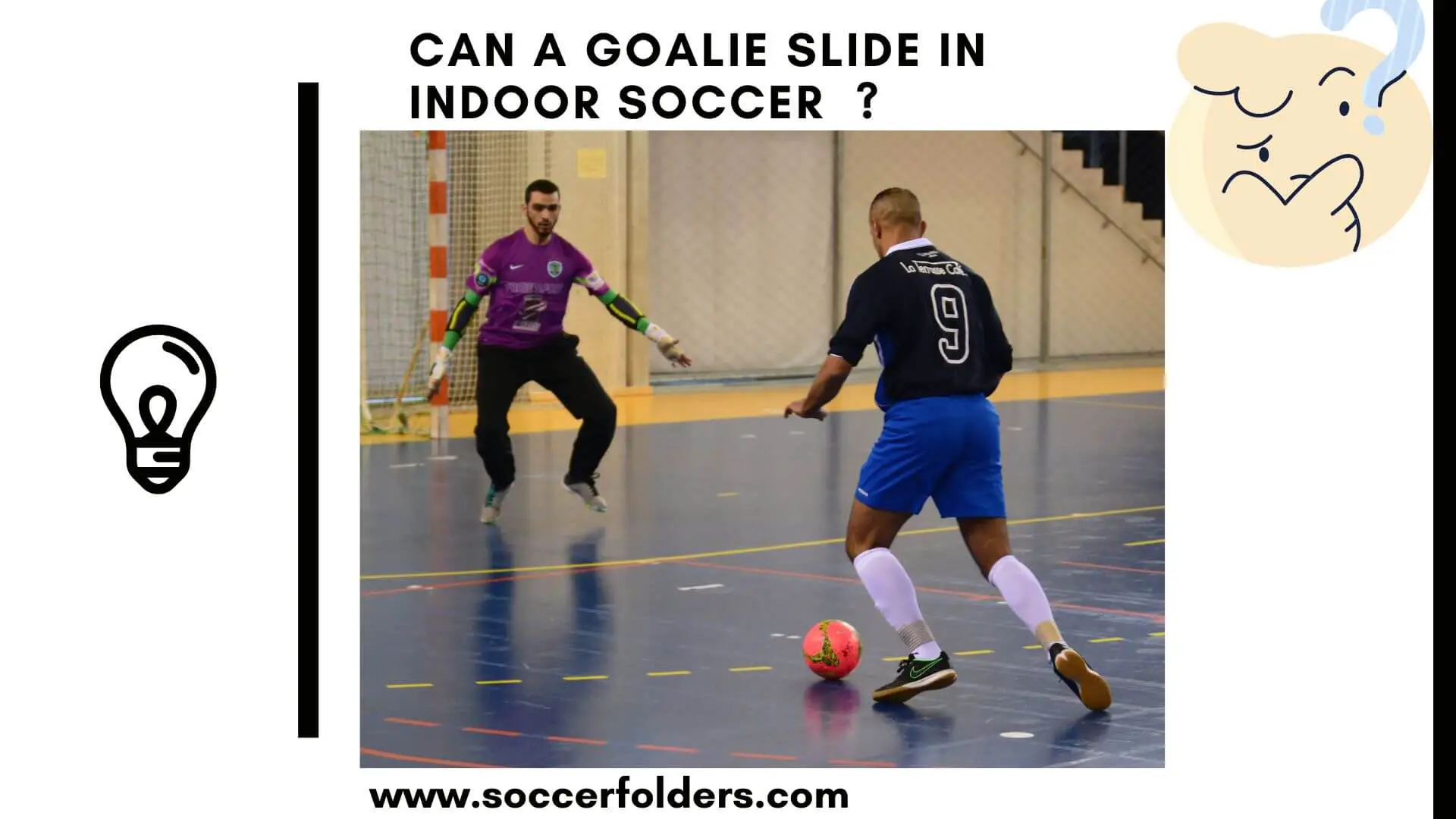 Can a goalie slide in indoor soccer - Featured image