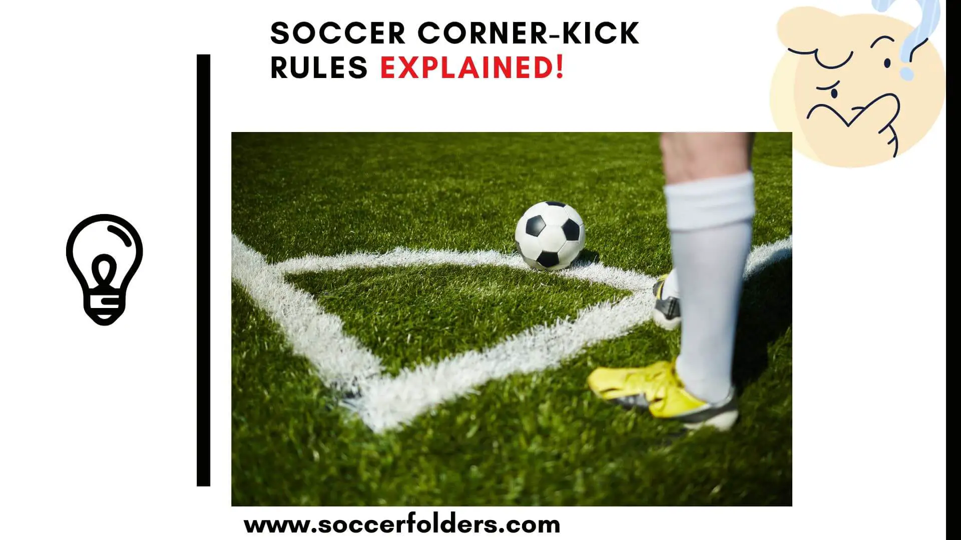 Soccer corner kick rules - Featured image