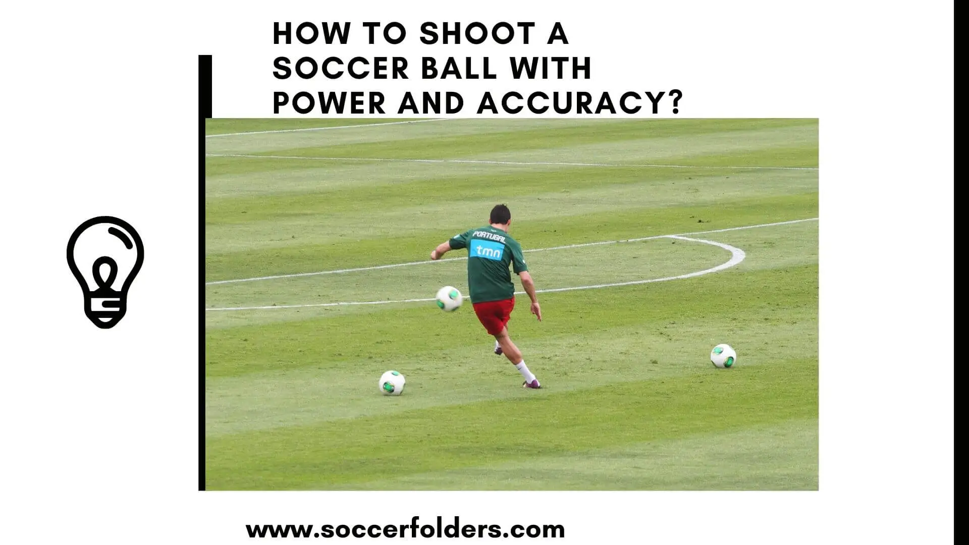 How to shoot a soccer ball with power and accuracy - Featured image