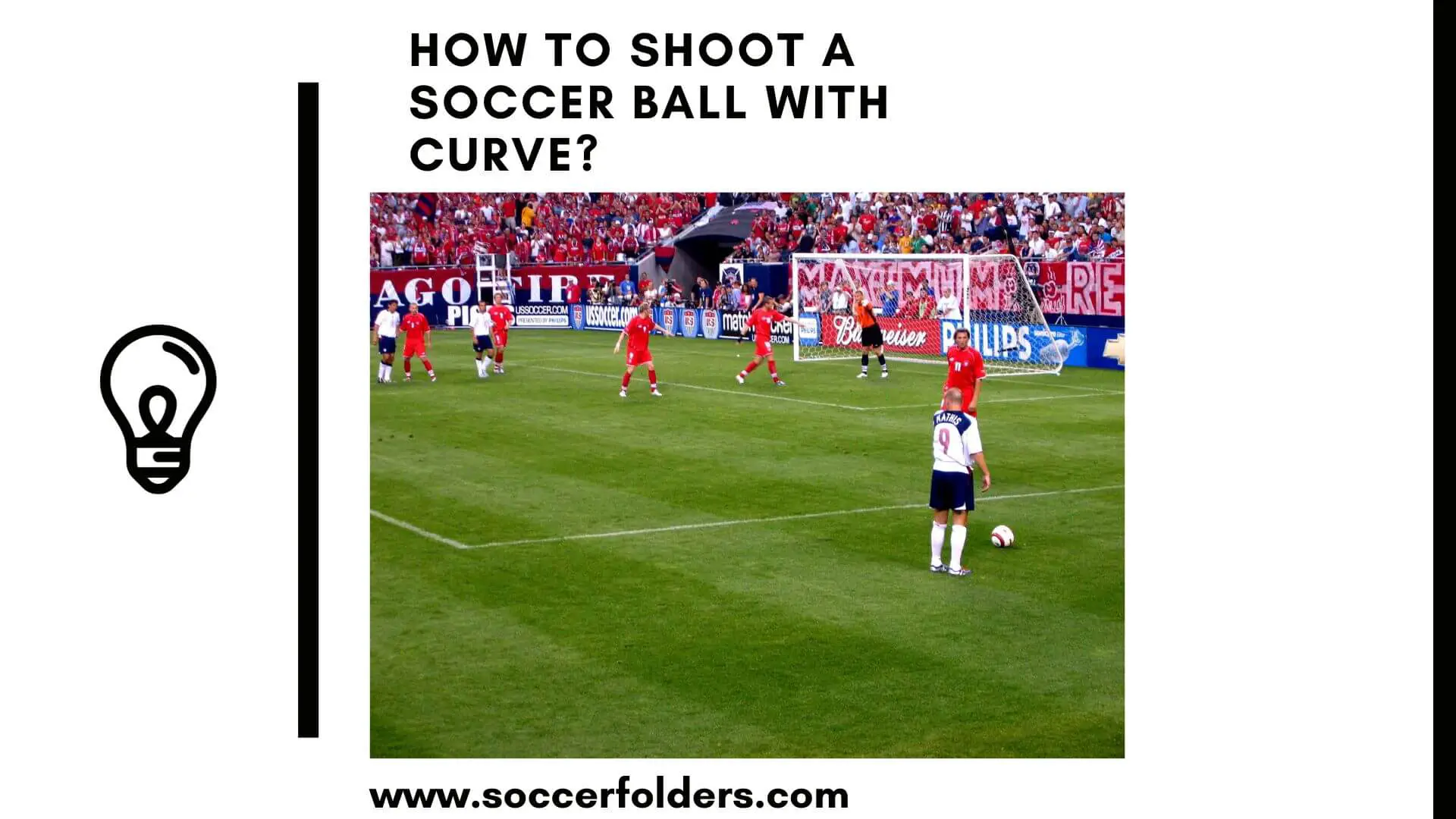 How to shoot a soccer ball with curve - Featured image